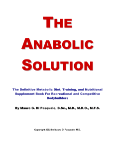 Anabolic Solution for Bodybuilders ( PDFDrive )