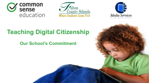 Parent Presentation - Digital Citizenship