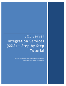 SQL Server Integration Services (SSIS) Step by Step Tutorials ( PDFDrive )
