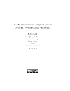 Discrete Structures Textbook