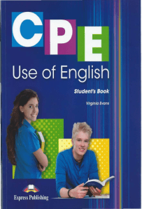 evans virginia cpe use of english student s b