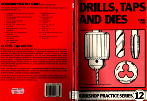 Drills, Taps and Dies (Workshop Practice Series 12) (Cain Tubal) (Z-Library)