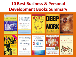 10 Amazing Business Books Summary