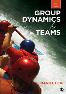 Daniel J. Levi - Group Dynamics for Teams-Sage Publications, Inc (2016)