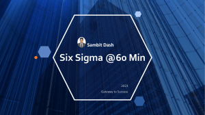 Six Sigma @60 Mins (1)