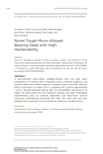 Novel tough micro-alloyed bearing steel with high hardenability(科研通-ablesci.com)