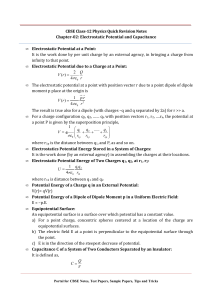 12 physics notes ch02 electrostatic potential and capacitance (2)