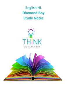 Diamond Boy Study Notes