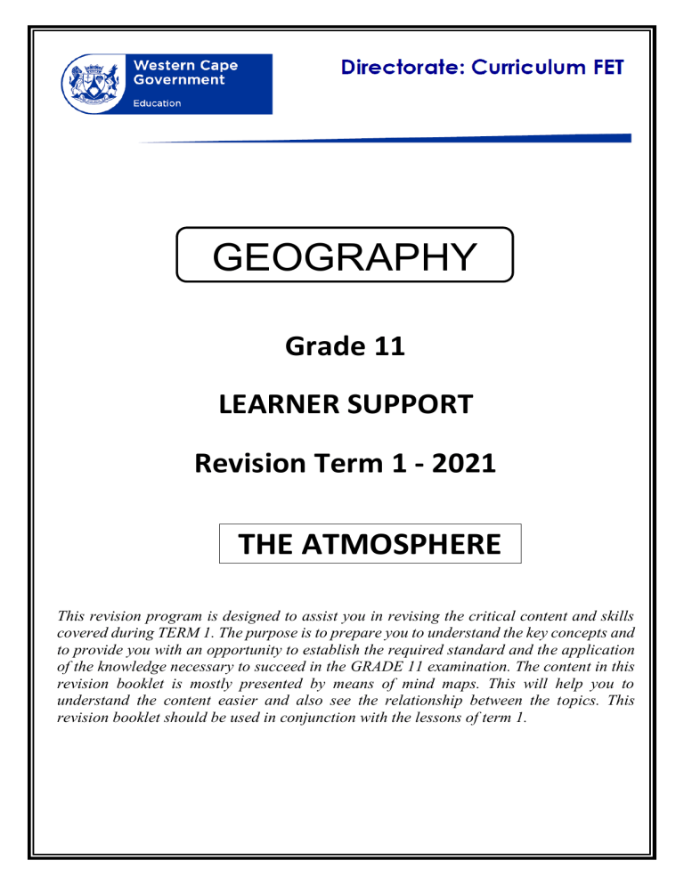 geography research project grade 11 2021 term 1