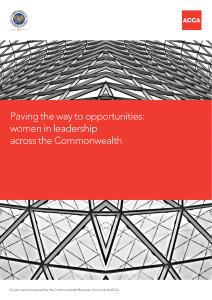 Paving the way to opportunities: women in leadership across the Commonwealth