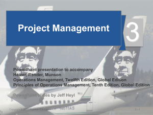 3. Project Management