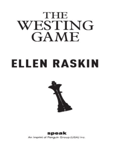 The Westing Game (Ellen Raskin) (Z-Library)