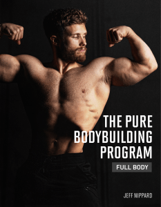 The Pure Bodybuilding Program - Full Body