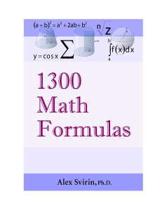 1300 math formulas