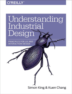 understanding industrial design principles for ux and interaction design