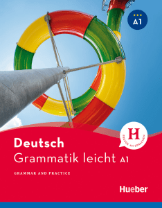 Grammatik leicht A1