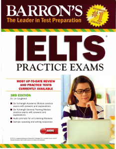Barron's IELTS Practice Exams 2016, 3rd -466p