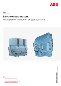 21120 ABB Synchronous motors