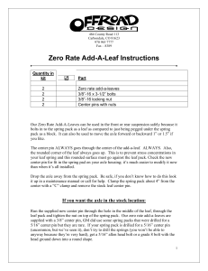 zero rate add-a-leaf instructions