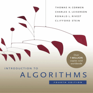 Thomas H - Introduction to Algorithms