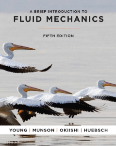 Donald F. Young, Bruce R. Munson, Theodore H. Okiishi, Wade W. H - A Brief Introduction To Fluid Mechanics (2010, Wiley) - libgen.li