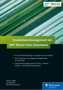 SAP Stammdatenmanagement mit SAP Master Data Governance    Copy 6g8s-3c2t-qavk-ebjy