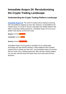  Immediate Avapro 24 Review-[GROUNDBREKING CRYPTO TRADING PLATFORM]-Immediate Avapro AI!!