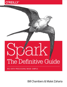 Spark The Definitive Guide