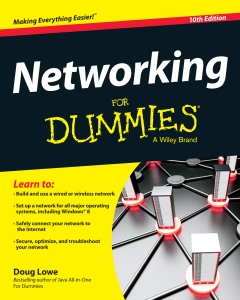 Networking for Dummies-10th Edition