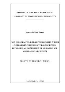 Sample of a MA thesis