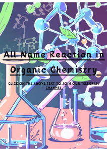 All name Reaction in Organic Chemistry