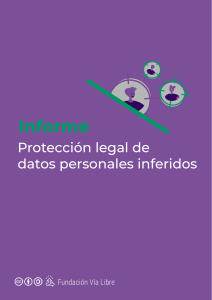 Fundación Via Libre - Proteccion legal de datos personales inferidos
