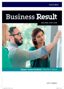 Business Result Upper-Intermediate Teacher Book