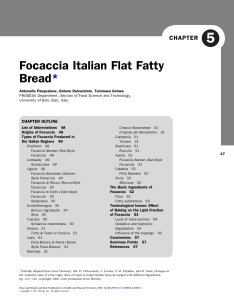 Focaccia Italian Flat Fatty