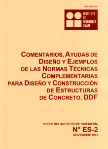 COMENTARIOS Y AYUDAS DE DISEÑO ESTRUCTURAS DE CONCRETO ES-2
