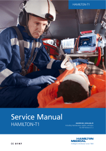 Hamilton -T1 Service Manual