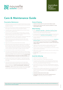 Nouvelle-Acoustic-Care-Maintenance-Guide