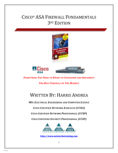 Harris Andrea - Cisco ASA Firewall Fundamentals, 3rd Edition-CreateSpace Independent Publishing Platform (  2014)