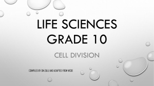 5. CELL DIVISION - 7