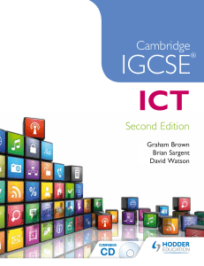 Cambridge-IGCSE-ICT Second-Edition sample-pages
