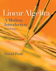 (2011) Brooks - Linear Algebra - A Modern Introduction, 3rd Ed, David Poole