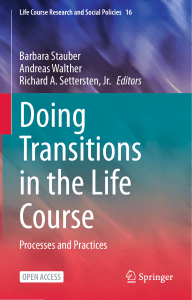 Doing transition in the life course