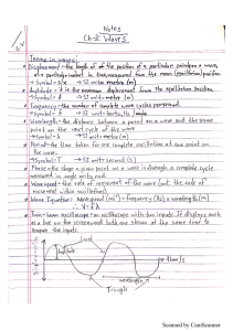 Physics Unit 2 notes