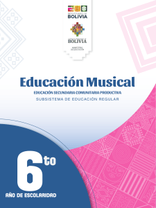 6to año de escolaridad - Educación Musical [2024]
