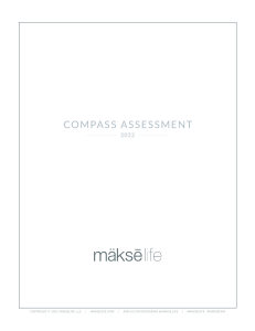 Makselife Compass Assessment