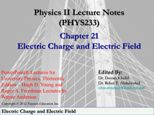 physics slids Chapter 21