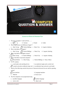 Basic & Fundamentals Questions Of Computer PDF edited(1) (1)