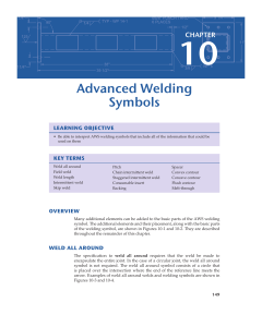 Advanced Welding Symbols