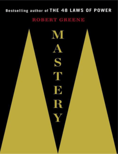 Mastery by Robert Greene