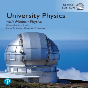 Hugh D. Young, Roger A. Freedman - University Physics with Modern Physics in SI Units-Pearson Education Limited (2019)